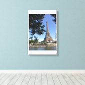 Eiffel Tower Leinwanddruck (Insitu (Holzboden))