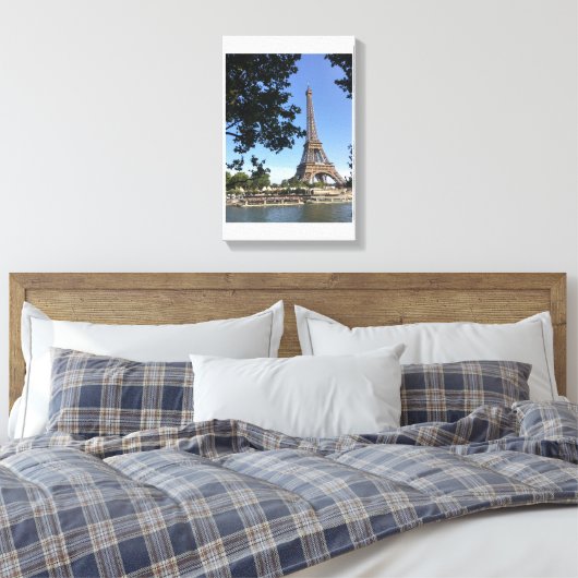 Eiffel Tower Leinwanddruck (Insitu (Schlafzimmer))