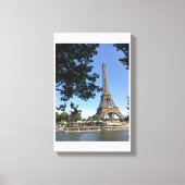 Eiffel Tower Leinwanddruck (Vorderseite)