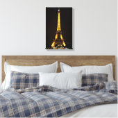 Eiffel Tower Leinwanddruck (Insitu (Schlafzimmer))