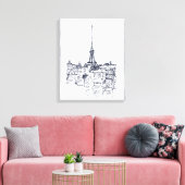Eiffel Tower Leinwanddruck (Insitu (Wohnzimmer))