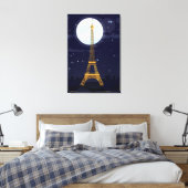 Eiffel Tower Leinwanddruck (Insitu (Schlafzimmer))