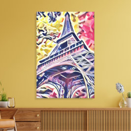 Eiffel Tower Leinwanddruck