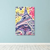 Eiffel Tower Leinwanddruck (Insitu (Holzboden))