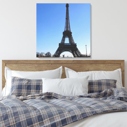 Eiffel Tower Leinwanddruck (Insitu (Schlafzimmer))