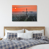 Eiffel Tower Leinwanddruck (Insitu (Schlafzimmer))