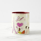 EIFFEL TOWER LIEBE TASSE (Mittel)