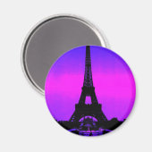 Eiffel Tower Magnet (Vorderseite/Rückseite)