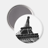 Eiffel Tower Magnet (Vorderseite/Rückseite)