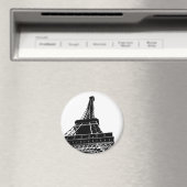 Eiffel Tower Magnet (In Situ (Geschirrspüler))