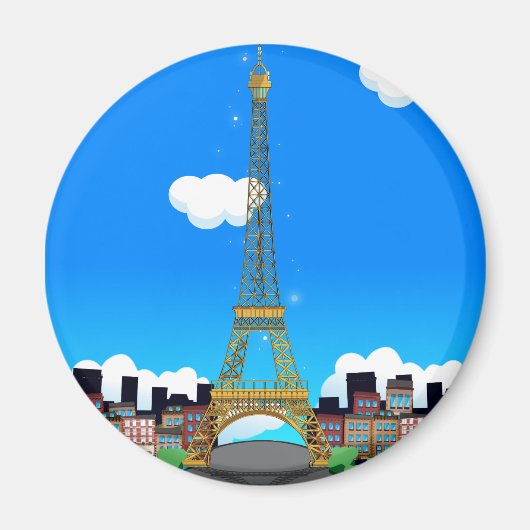 Eiffel Tower Magnet (Vorne)