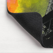 Eiffel Tower Mouse Pad Mousepad (Ecke)