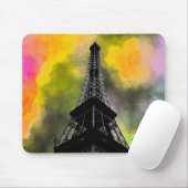 Eiffel Tower Mouse Pad Mousepad (Mit Mouse)