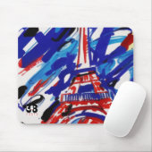Eiffel Tower Mousepad (Mit Mouse)