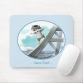 Eiffel Tower Mousepad - Spaß (Mit Mouse)