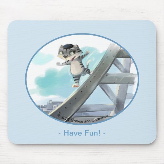 Eiffel Tower Mousepad - Spaß (Vorne)