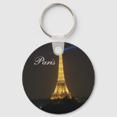 Eiffel Tower Nacht Schlüsselanhänger (Vorderseite)