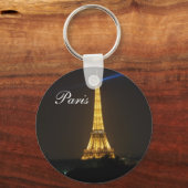 Eiffel Tower Nacht Schlüsselanhänger (Vorderseite)