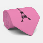 Eiffel Tower Neck Tie Krawatte (Gerollt)