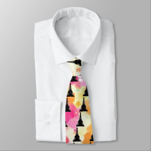 Eiffel Tower Necktie Krawatte