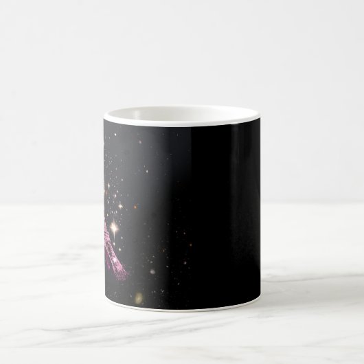 Eiffel Tower Night Moon           Kaffeetasse (Mittel)