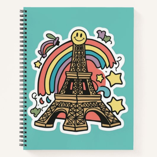 Eiffel Tower Notizblock (Vorderseite)