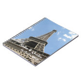 Eiffel Tower Notizblock (Linke Seite)