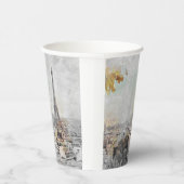 Eiffel Tower Paper Cups - Paris Frankreich Party D Pappbecher (Rechts)