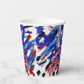 Eiffel Tower Pappbecher (Rückseite)