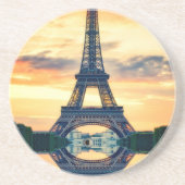Eiffel Tower Paris Abend European Travel Getränkeuntersetzer (Vorne)