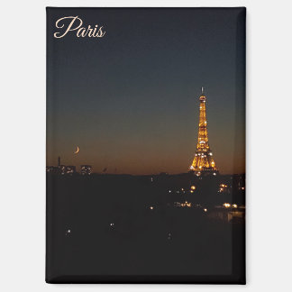 Eiffel Tower Paris at Sunset Magnet