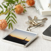 Eiffel Tower Paris at Sunset Schlüsselanhänger (Seite)