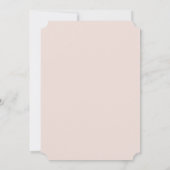 Eiffel Tower Paris Baby Dusche Einladung (Rückseite)