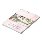 Eiffel Tower Paris Candy Bar Wrapper Gastgeschenk Notizblock (Rotiert)