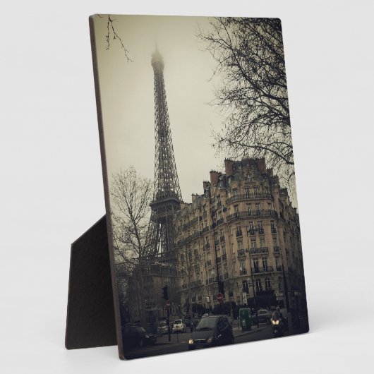 Eiffel Tower Paris City Gebäude Architecture Fotoplatte (Seite)