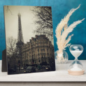 Eiffel Tower Paris City Gebäude Architecture Fotoplatte (Seite)