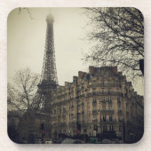 Eiffel Tower Paris City Gebäude Architecture Getränkeuntersetzer (Vorderseite)