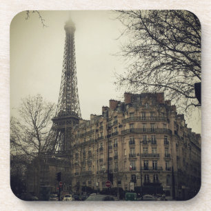 Eiffel Tower Paris City Gebäude Architecture Getränkeuntersetzer