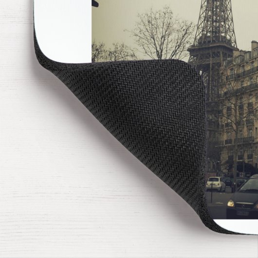 Eiffel Tower Paris City Gebäude Architecture Mousepad (Ecke)