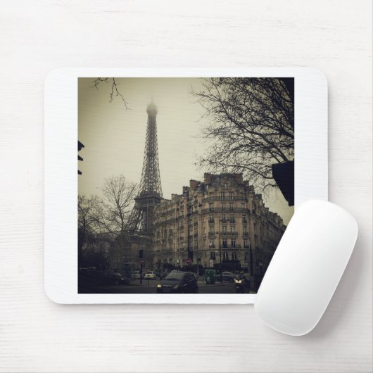 Eiffel Tower Paris City Gebäude Architecture Mousepad (Mit Mouse)