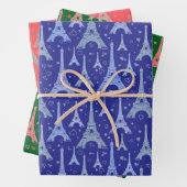 Eiffel Tower Paris Design Geschenkpapier Set (Beispiel)