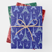 Eiffel Tower Paris Design Geschenkpapier Set (Beispiel)