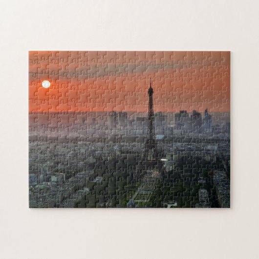 Eiffel Tower Paris Europe Travel Foto Puzzle (Horizontal)
