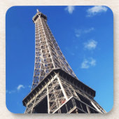 Eiffel Tower Paris Europe Travel Getränkeuntersetzer (Vorderseite)