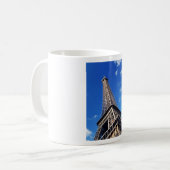 Eiffel Tower Paris Europe Travel Kaffeetasse (Vorderseite Links)