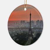 Eiffel Tower Paris Europe Travel Keramik Ornament (Links)