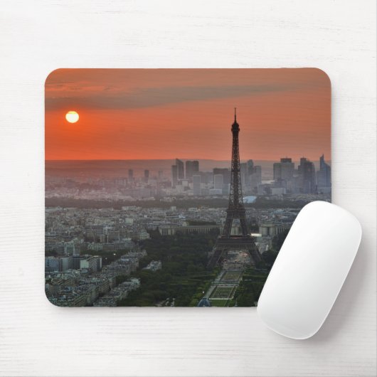 Eiffel Tower Paris Europe Travel Mousepad (Mit Mouse)