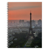 Eiffel Tower Paris Europe Travel Notizblock (Vorderseite)