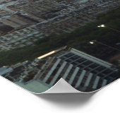 Eiffel Tower Paris Europe Travel Poster (Ecke)