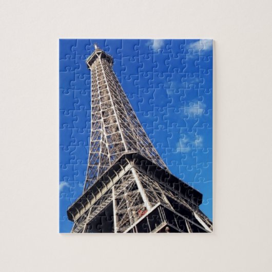 Eiffel Tower Paris Europe Travel Puzzle (Vertikal)